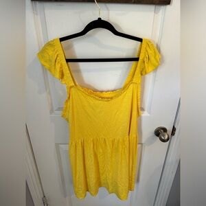 Yellow Peblem Top